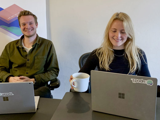 Tobias Binau og Sigga Pedersen