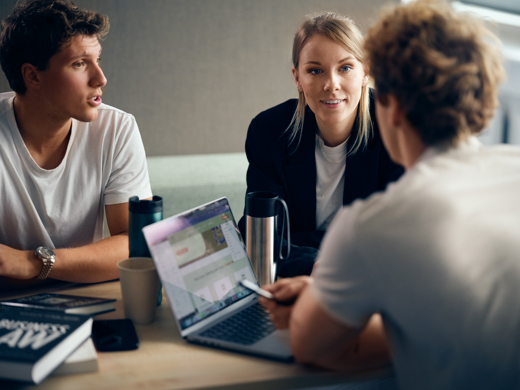 Studerende på videregående uddannelse