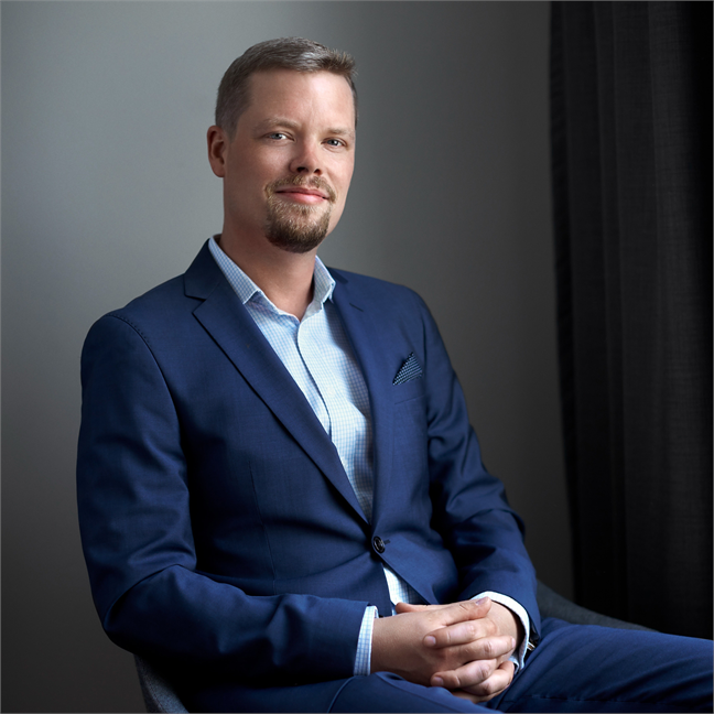 Portrætbillede af Søren Peter Brøns-Poulsen